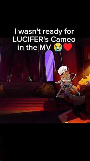 Lucifer in INSANES's Music Video ♥️😭 #hazbinhotel #alastor #insane #hellaverse