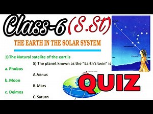 QUIZ (Test Yourself) For KV students / CLASS 6 / Geography / NCERT / Chapter 1