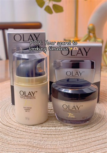 Achieve Healthy Glowing Skin with Olay Total Effects