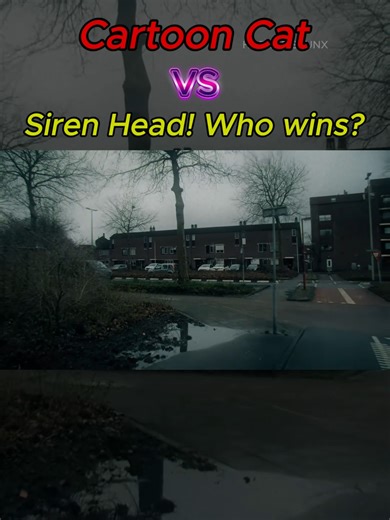 Cartoon Cat vs Siren Head #horrorstory #foryoupage❤️❤️ #sirenhead #Cartooncat