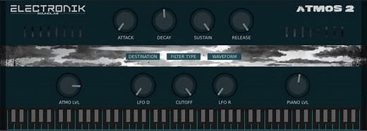 Atmos 2 Ambient Piano : A Free Filter VST Instrument From Electronik Sound Lab Looperman