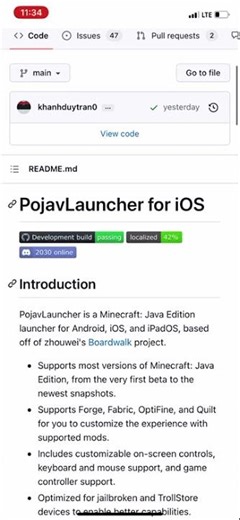 how to download pojavlauncher for iOS