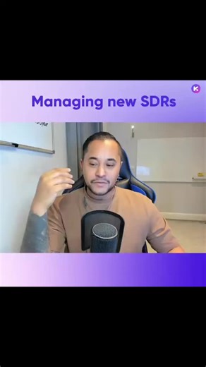 Managing new sales development reps 📈🚀 #Sales #Development #Reps