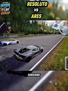 Crazy RISOLUTO vs ARES Drag Race Drive Zone Online
