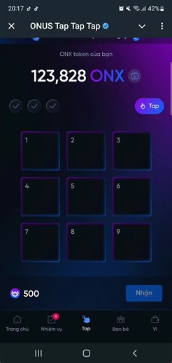 Code Onus Tap Tap ngày 26 tháng 9. #Codeonus #onus