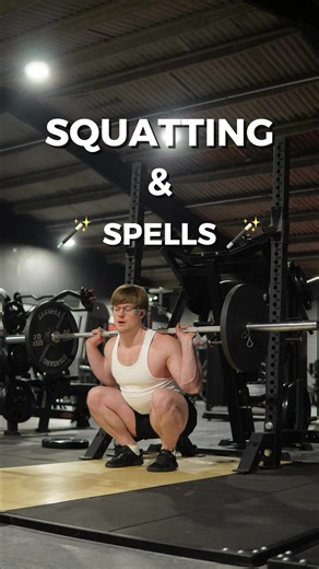 Squatting & spells 🪄 Code RYANPRICE @Gymshark #gym #gymtok #squats #weightlifting #legday