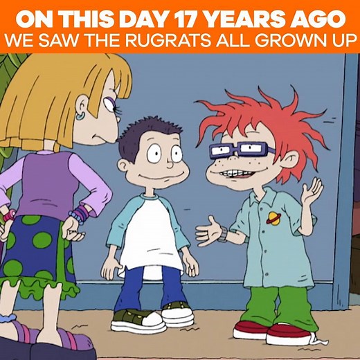 On this day 17 YEARS AGO, we got our first peek at the Rugrats all grown up! | Nickelodeon's On This Day