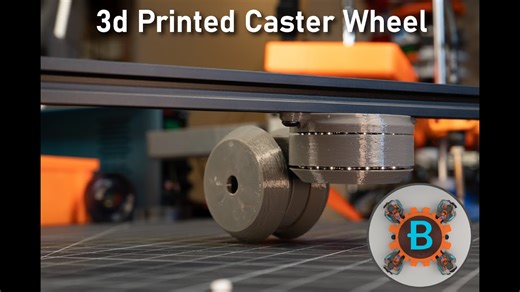 DIY 脚轮 | DIY Caster Wheel