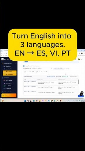 How to Translate English Subtitles into Spanish, Vietnamese & France Instantly
