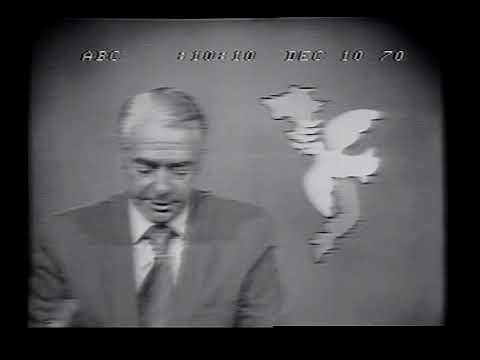 OLD NEWS BROADCAST - ABC - DECEMBER 10, 1970 WITH COMMERCIALS