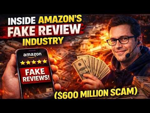 Inside Amazon’s Fake Review Industry ($600 Million Scam)