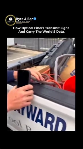 How Optical Fibers Transmit Light and Carry the World’s Data at the Speed of Light