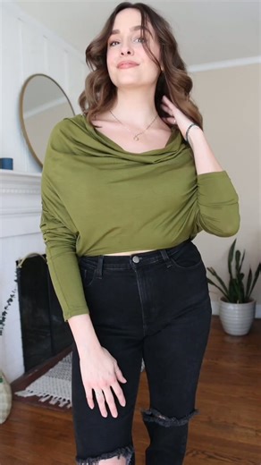 Put your top on upside down 🫢