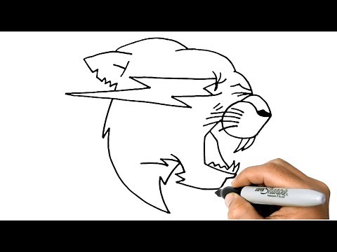 How to DRAW Mr. Beast Logo Easy Step by Step Drawings