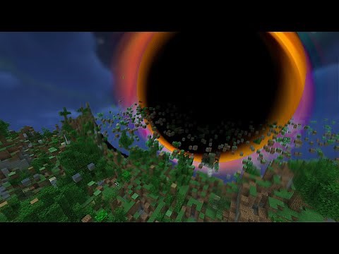Minecraft But There's A Black Hole...