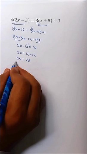 Easy Algebra Tutorial ✍️📚 #maths #mathematics #knowledge #education