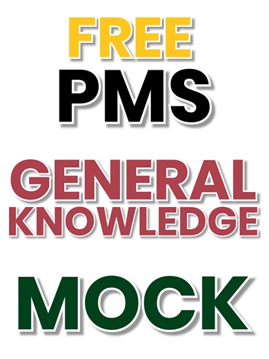 Join the Free PMS GK Mock Test by Nearpeer
