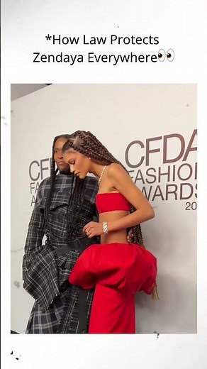 How Law Protects Zendaya Everywhere 🛡️💖 #Zendaya #LawRoach