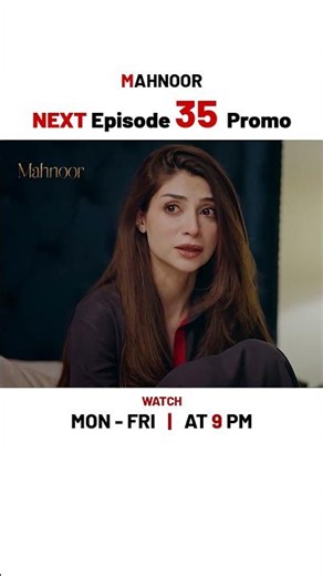 Mahnoor NEW Episode 35 | Promo | #humayounashraf | #khadijasaleem | #zoyanasir | #shorts