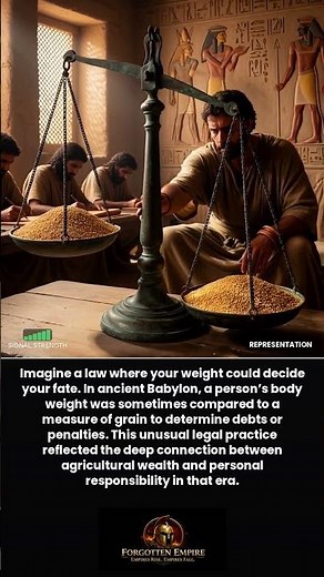 When Ancient Babylon Enforced a Law to Weigh People Against Grain