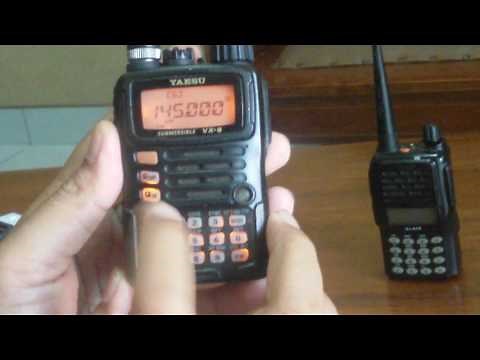 Tutorial setting ht yaesu vx 6 duplek and name