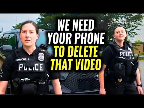 Female Officer Fails & Gets Dismissed! First Amendment Audit – VIDEO CHALLENGE