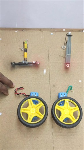 double flying object powering with use double metal gearbox and tyre_Dc Motor