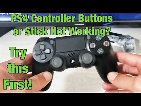 PS4 DualShock 4 Controller: Sticky or Stuck Buttons or Sticks? Try this First!