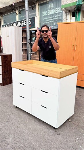 Baby Changing Table With Drawers | Nursery Storage Ideas #babychangingtable #babyessentials