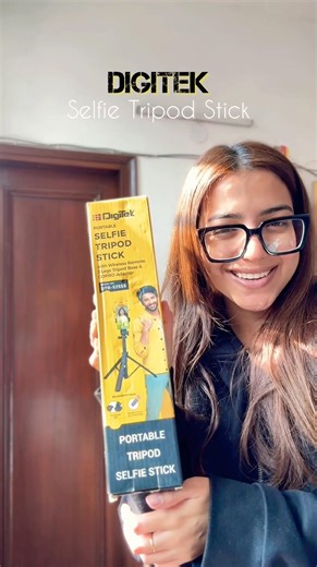 #digitektripod Digitek Selfie Tripod Stick DTR-525SS ♥️✨ #productreview #tripod