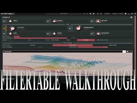 MSoundfactory FilterTable Walkthrough