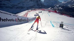 Wengen (SUI), descente: chute de Marco Kohler - Ski alpin - Play RTS