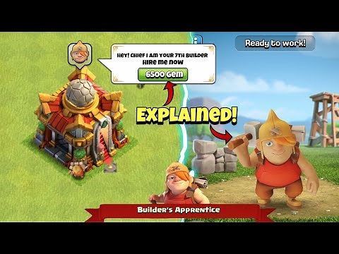 New Builder’s Apprentice Explained in Clash of Clans | Best Way To Use New Builder in coc