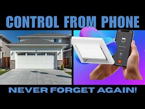 How to Open & Control Your Garage Door from Phone | Smart Home Setup (Step-by-Step)
