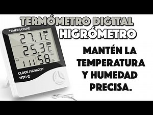 Complete Guide to the Thermometer 🌡️ Hygrometer: Use, Setup and Functions