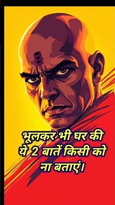 घर की 2 बातें जो कभी बाहर न बताएं | #chanakyaniti #lifelesson #motivation
