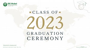 ISC DUBAI CLASS OF 2023 GRADUATION CEREMONY (LONG VERSION) CELEBRATING THE UNFORGETTABLE JOURNEY OF SENIORS 2023 🌟 STEP INTO THE GRANDEUR OF DUBAI OPERA AS WE RECOUNT THE EXTRAORDINARY GRADUATION CEREMONY HELD ON SATURDAY, MAY 27TH, 2023, BY THE INTERNATIONAL SCHOOL OF CHOUEIFAT DUBAI. 🎉✨ ✨ LET'S COME TOGETHER TO CELEBRATE THE REMARKABLE SENIORS 2023 AND THE LEGACY THEY LEAVE BEHIND! 🎓💫🌟 CLASS OF 2023, THE FUTURE BELONGS TO THOSE WHO BELIEVE IN THE BEAUTY OF THEIR DREAMS. SO GO INTO THE WOR