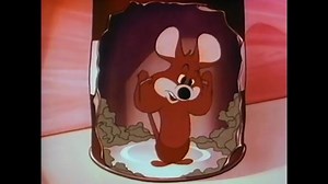 CIRCA 1952 - In this animated film, a mouse eats spinach and gets strong enough to kick Popeye out of his bed.