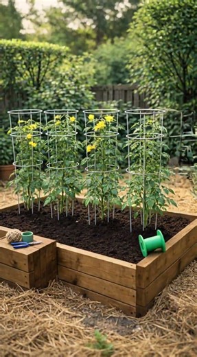 From Soil to Red Gold 🍅 #shortsviral