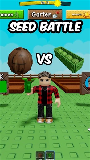 🥥 Coconut vs 🌱 Beans | Seed Battle | Grow a Garden 2