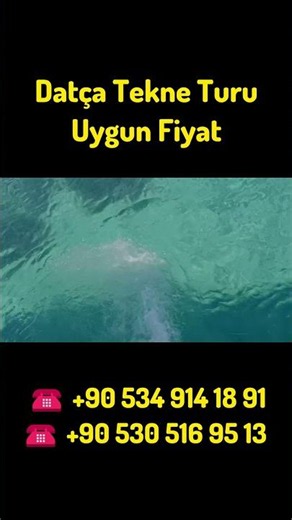 Datça Tekne Turları ☎️ +90 534 914 18 91 ☎️+90 530 516 95 13