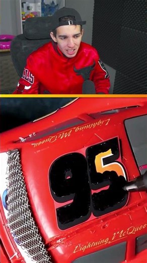 🟡DESTROYING LIGHTNING MCQUEEN
