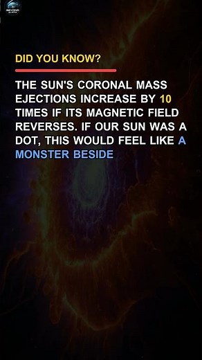 The Sun's coronal mass ejections increase by 10 #Shorts