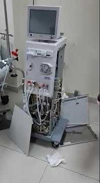 Servicing dialysis machine. Nipro surdial 55
