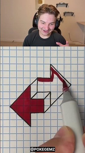 How To Draw A 3D Directional Arrow 😳