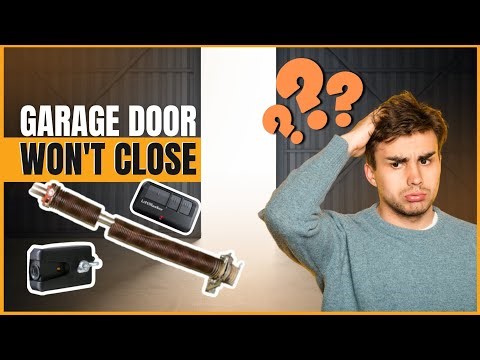 How To Fix A Garage Door That Won't Close – Quick Tips For Houston Homeowners