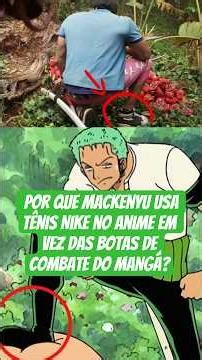 Why did Mackenyu wear Nike in One Piece? #mackenyu #roronoazoro #onepiece #anime #trivia