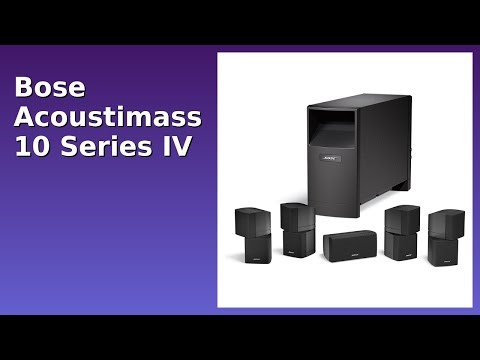 REVIEW (2025): Bose Acoustimass 10 Series IV. Features.