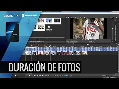 VEGAS PRO 16 #06 Cambiar duración a varias imágenes (Tutorial)