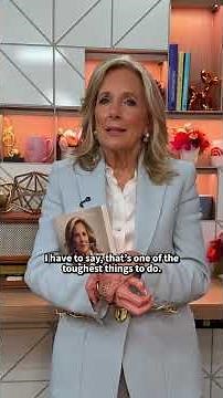 Dr. Jill Biden Reflects on Living Through, Writing, and Recording Her Memoir